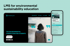 LMS for environmental sustainability education